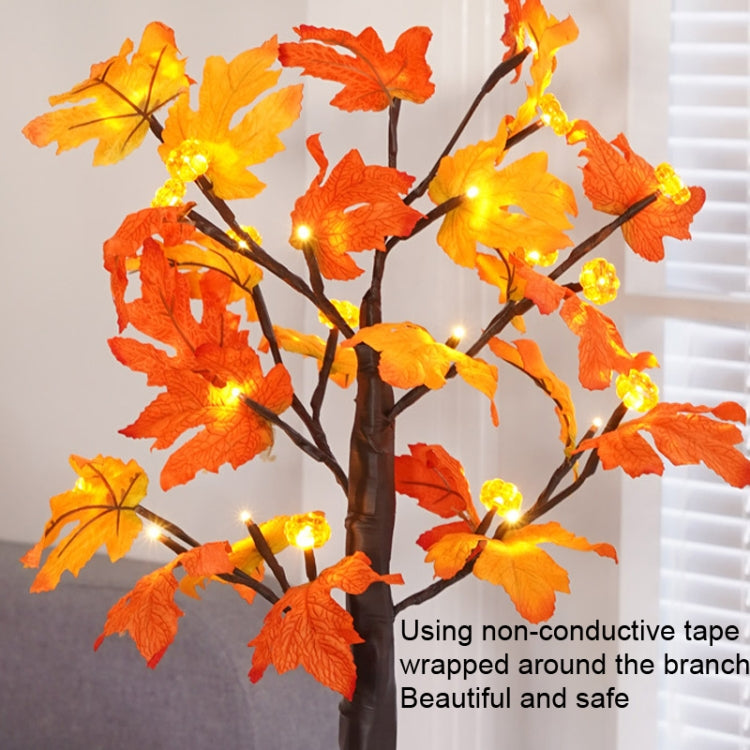 SJ-SD007 Christmas Halloween LED Maple Pumpkin Decoration Light, Style: My Store