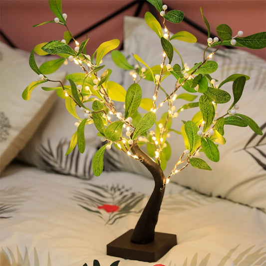 FS-SD057 White Fruit Tree Light LED Christmas Party Home Decorative Light