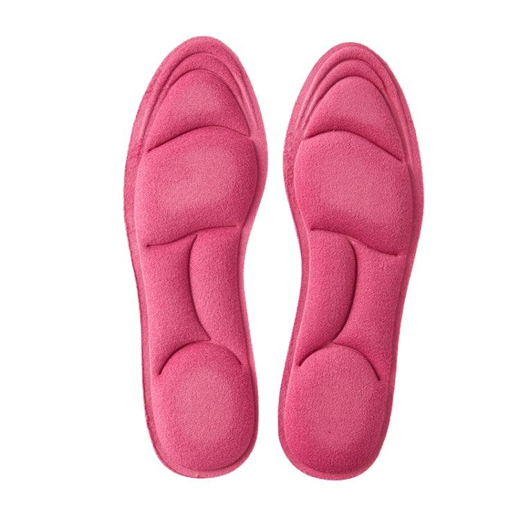 1 Pair Cuttable Warmth Padded Thick Insoles Antibacterial Anti-odor Insoles