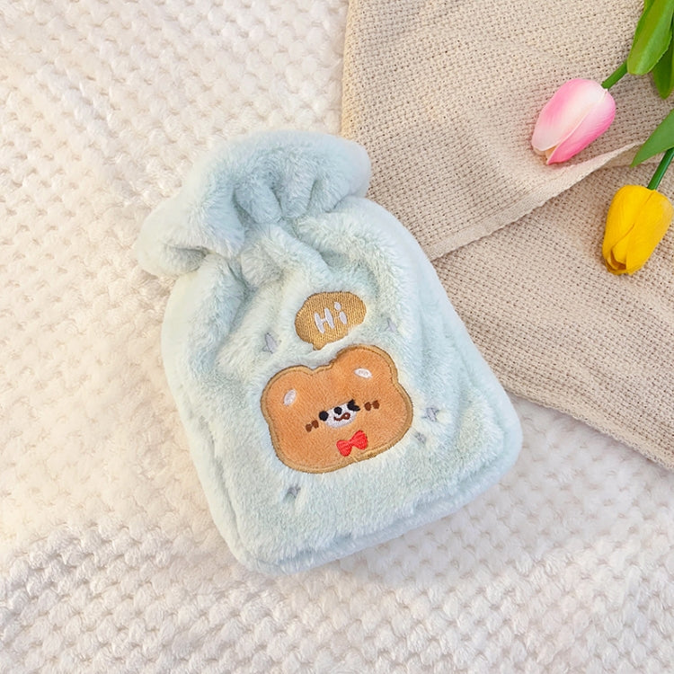 Plush Embroidery Washable Can Be Crossbody Water-Filled Warm Water Bag