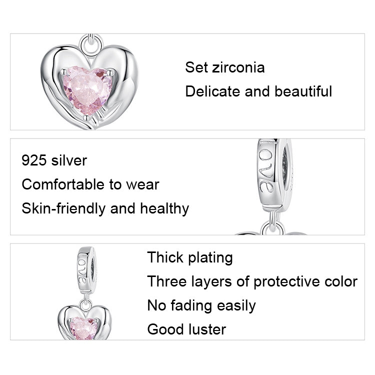 BSC706 DIY Pendant 925 Silver Beading Accessories