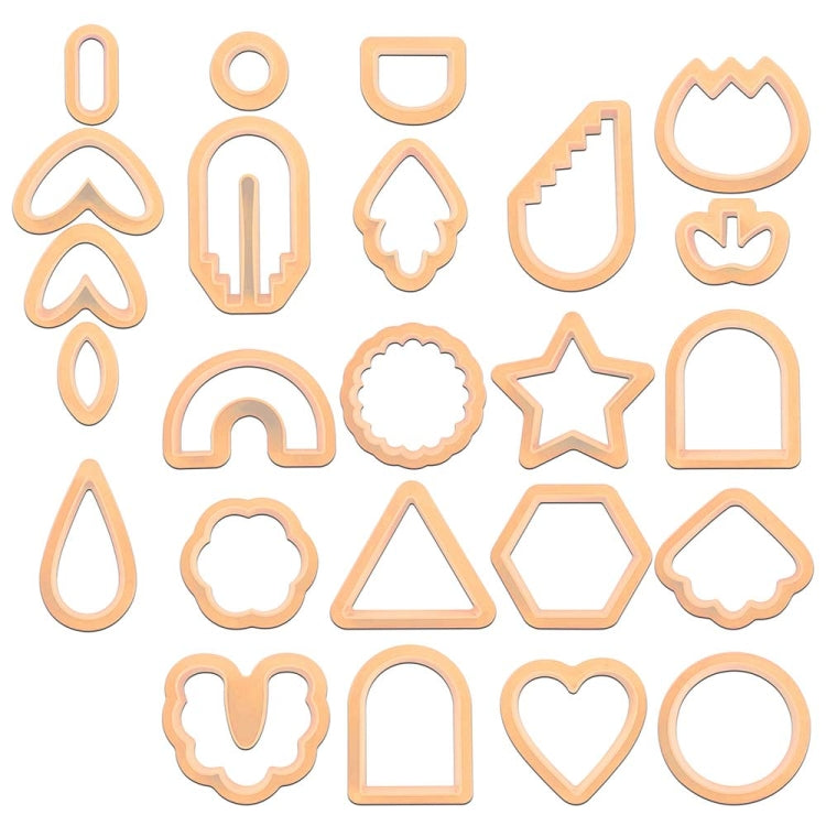 24 In 1 DIY Clay Earrings Molds DIY Handmade Clay Cutter Handmade Jewelry Molds My Store