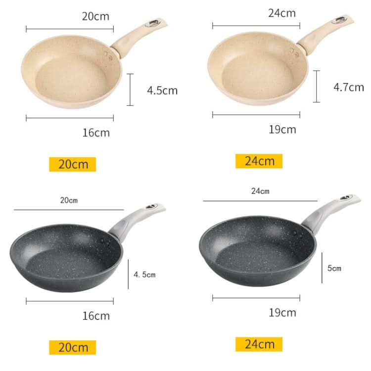 Maifan Stone Nonstick Pan Steak Fryer Induction Cooker Gas General, Diameter: Reluova