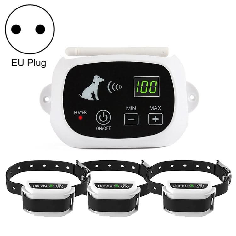 KD-661 500m Wireless Electric Dog Pet Fence Shock Collar,Spec: - Reluova