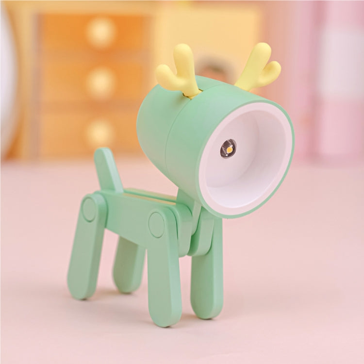 TL-23 LED Mini Foldable Cartoon Desk Lamp Home Pet Shape Decoration Table Lamp, Spec: My Store