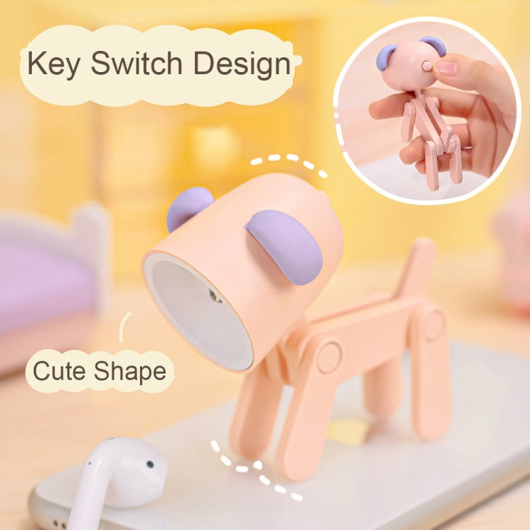 TL-23 LED Mini Foldable Cartoon Desk Lamp Home Pet Shape Decoration Table Lamp, Spec: My Store