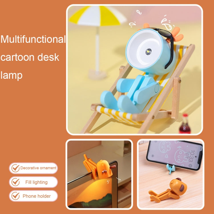 TL-23 LED Mini Foldable Cartoon Desk Lamp Home Pet Shape Decoration Table Lamp, Spec: My Store