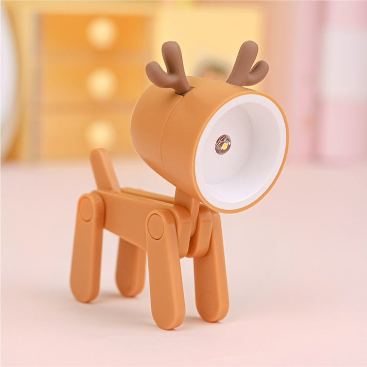 TL-23 LED Mini Foldable Cartoon Desk Lamp Home Pet Shape Decoration Table Lamp, Spec: My Store