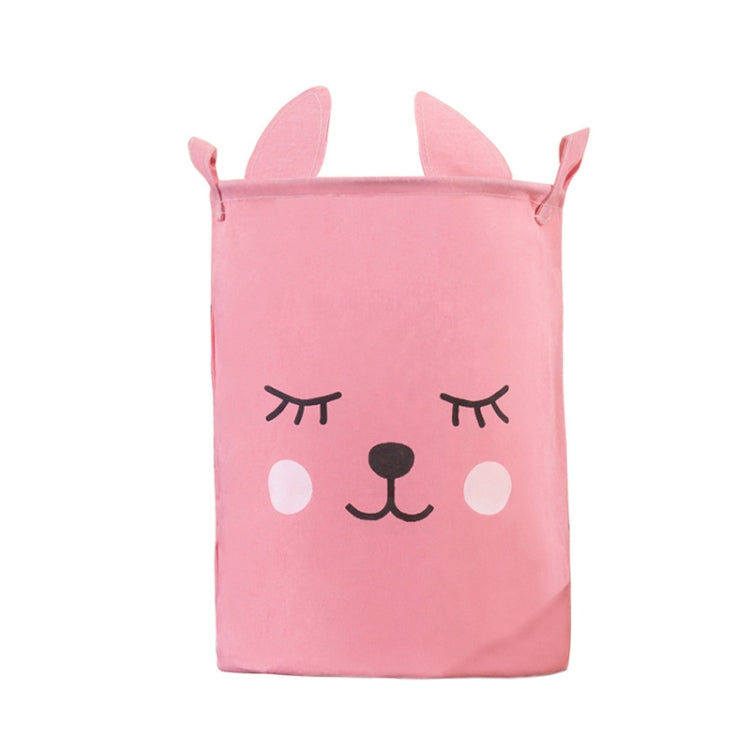 Toy Storage Bag Children Clothing Organizer Cartoon Fabric Storage Bucket