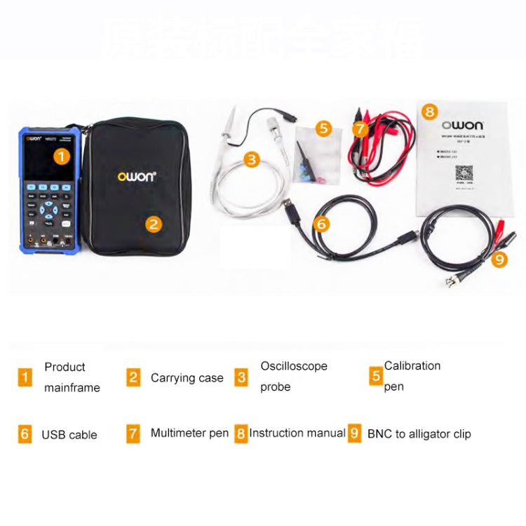 OWON VC101A (3 3/4) Oscilloscope Signal Source Multifunctional All-in-one Multimeter