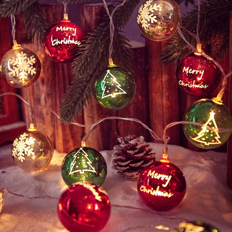 LED Christmas Decorative Ball Lights Party Scene Arrangement Lantern String, Spec: My Store