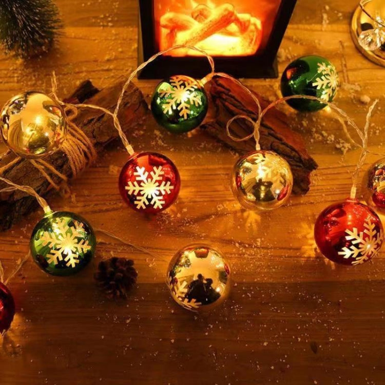 LED Christmas Decorative Ball Lights Party Scene Arrangement Lantern String, Spec: My Store