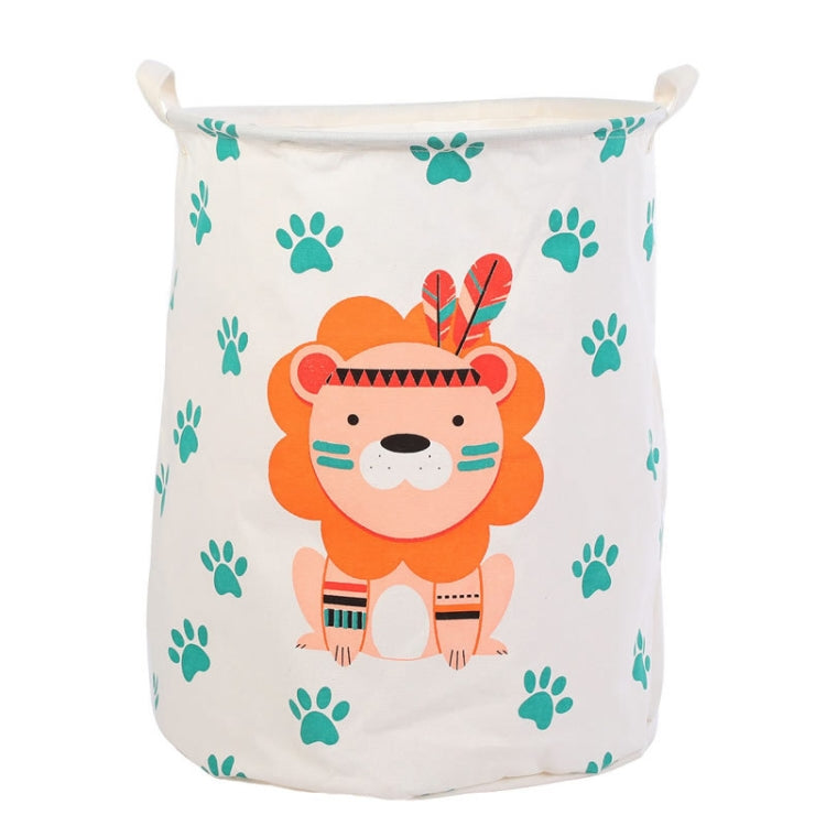 Cartoon Dirty Laundry Basket Waterproof Fabric Storage Bag