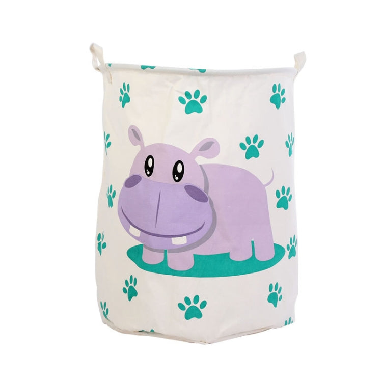 Cartoon Dirty Laundry Basket Waterproof Fabric Storage Bag