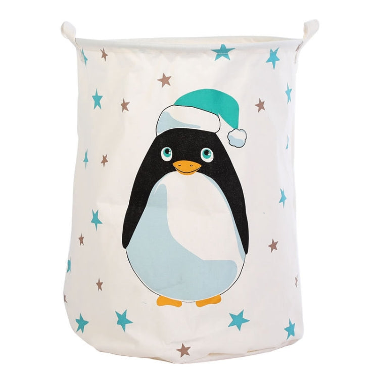 Cartoon Dirty Laundry Basket Waterproof Fabric Storage Bag