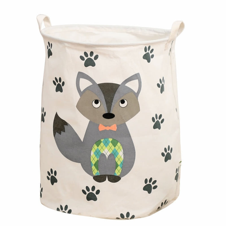 Cartoon Dirty Laundry Basket Waterproof Fabric Storage Bag