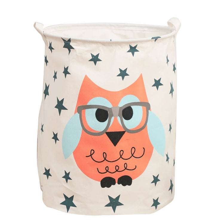 Cartoon Dirty Laundry Basket Waterproof Fabric Storage Bag