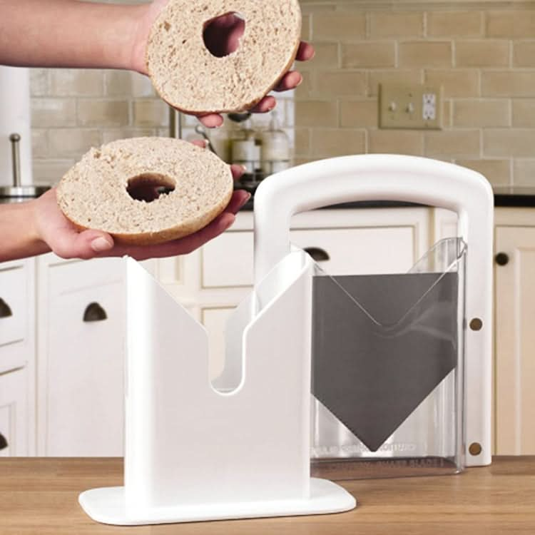 Kitchen Tools Bagel Guillotine Slicer Bread Cutter Baking Tools - Reluova