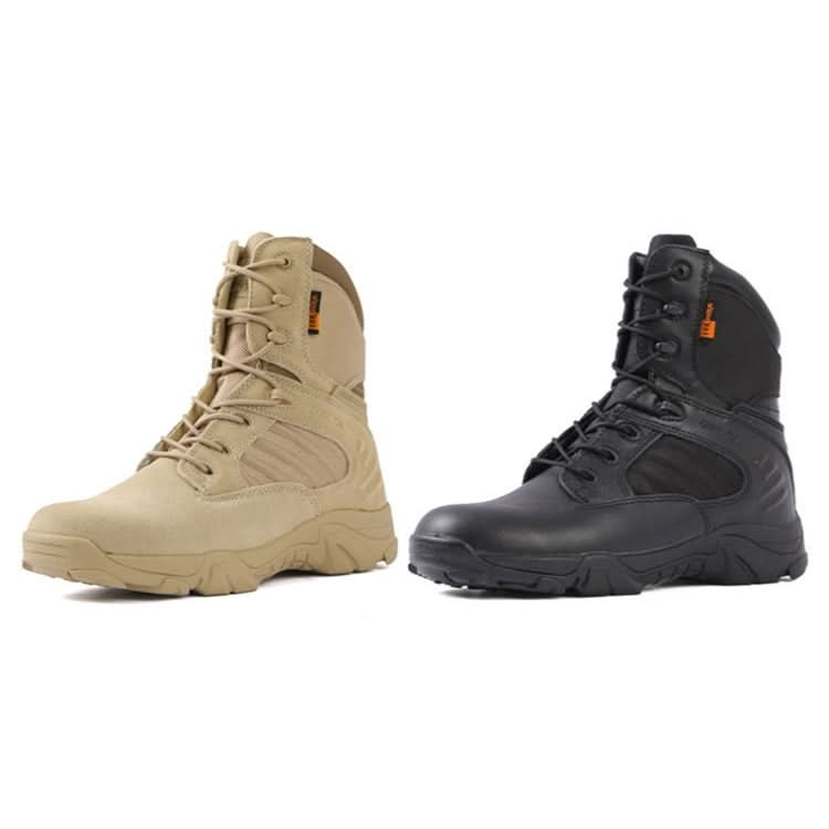 JL-1736 Wear-resistant Anti-collision High-top Training Boots Outdoor Sports Non-slip Hiking Shoes Reluova