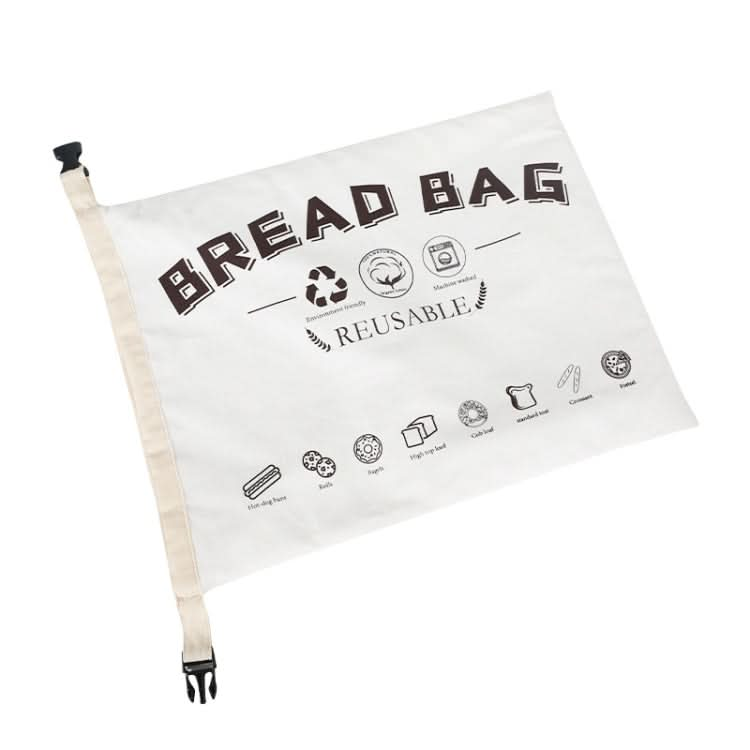 Cotton TPU Bread Bag With Clasp Reusable Storage Bag Reluova