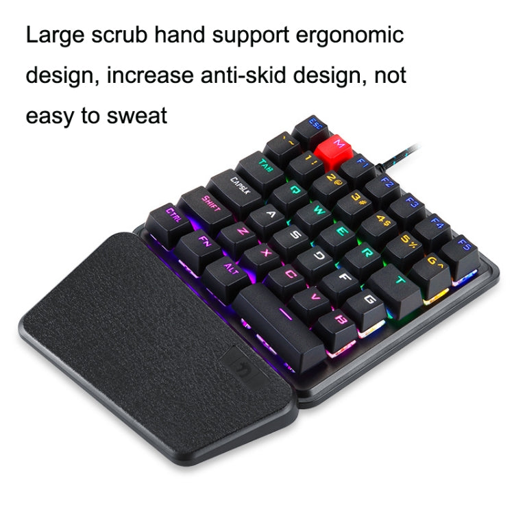 XINMENG K106 36 Keys Single-hand Keyboard Phone Game External Keyboard, Cable Length: 1.5m My Store