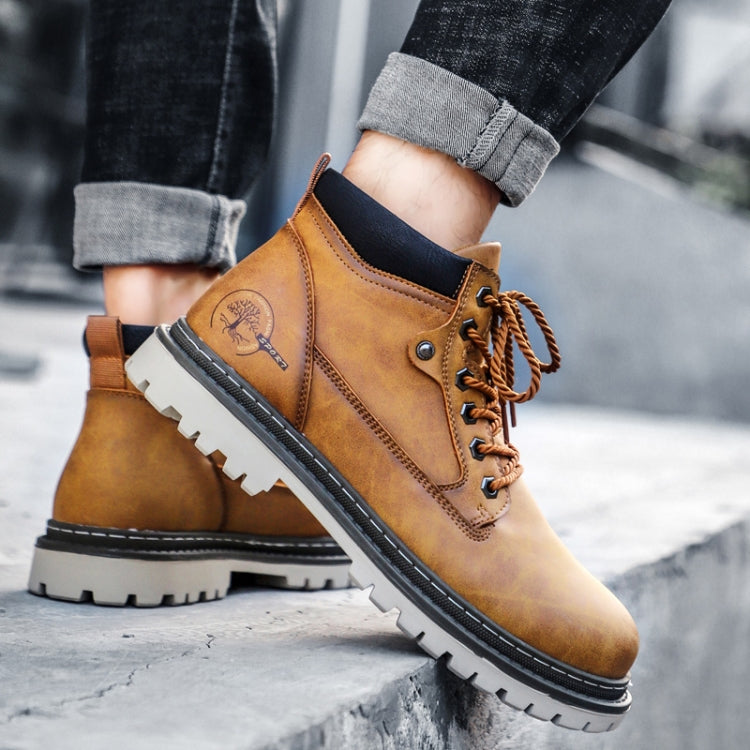 SY-5888 Outdoor Work Shoes Casual Lovers Martin Boots Men Shoes, Series 1