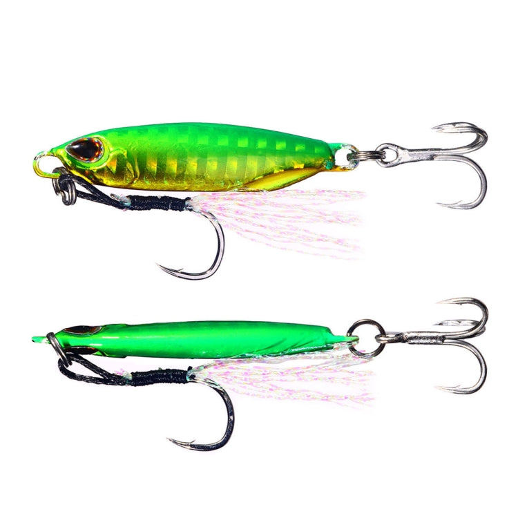 2 PCS HENGJIA Shore Casting Lead Fish Long-distance Casting Sinker Double Hook Lure