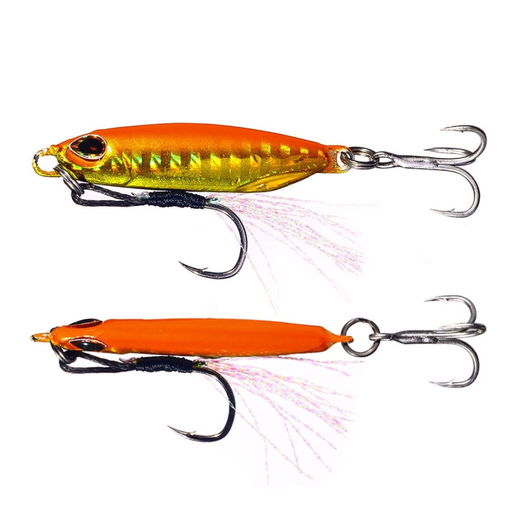 2 PCS HENGJIA Shore Casting Lead Fish Long-distance Casting Sinker Double Hook Lure