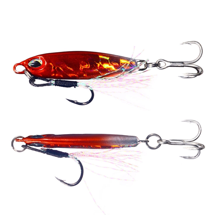 2 PCS HENGJIA Shore Casting Lead Fish Long-distance Casting Sinker Double Hook Lure