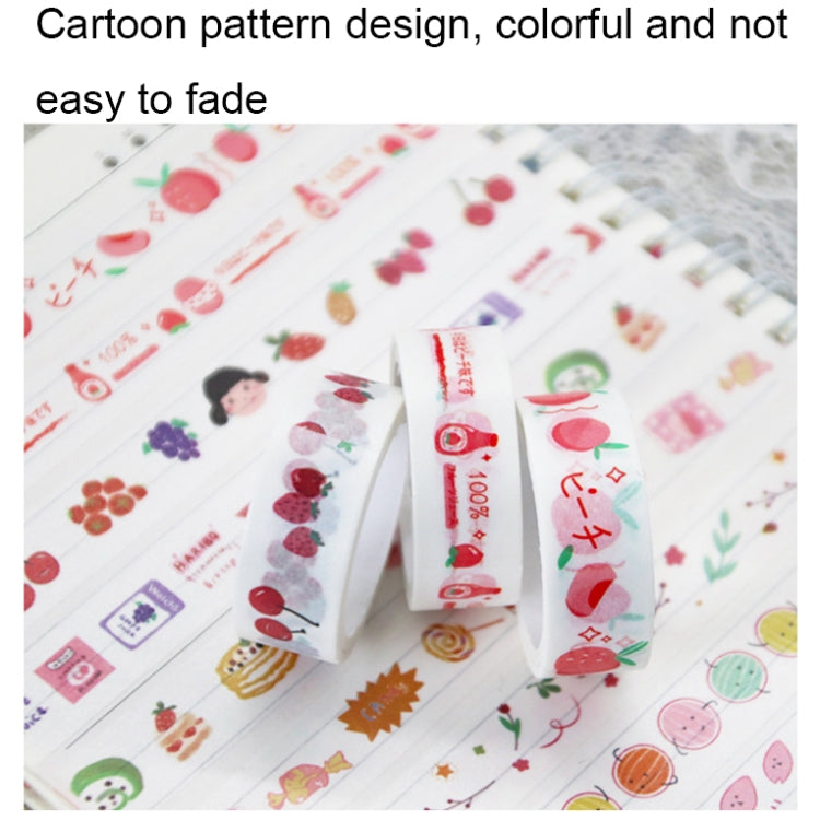 42001 Cartoon Pattern Hand Account Tape Set Diary Handbook DIY Washi Material My Store