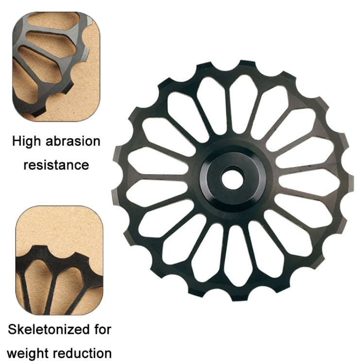 BIKERSAY Bicycle Rear Derailleur Bearing Guide Wheel Accessories Reluova