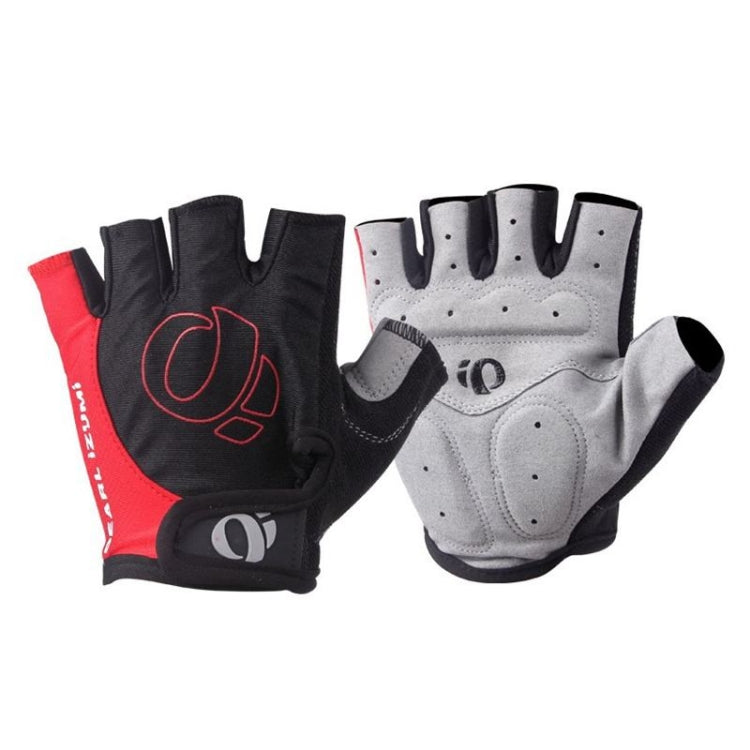 YIZIMI Anti-shock Half-finger Gloves Cycling Silicone Short Finger Gloves Reluova