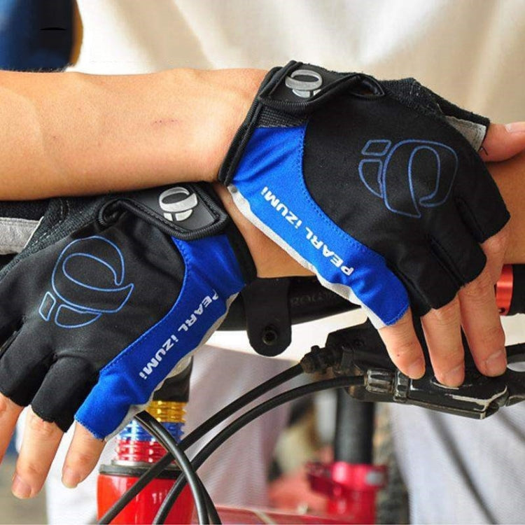 YIZIMI Anti-shock Half-finger Gloves Cycling Silicone Short Finger Gloves Reluova