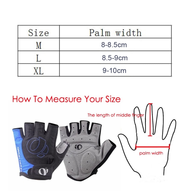 YIZIMI Anti-shock Half-finger Gloves Cycling Silicone Short Finger Gloves Reluova