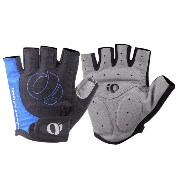 YIZIMI Anti-shock Half-finger Gloves Cycling Silicone Short Finger Gloves Reluova