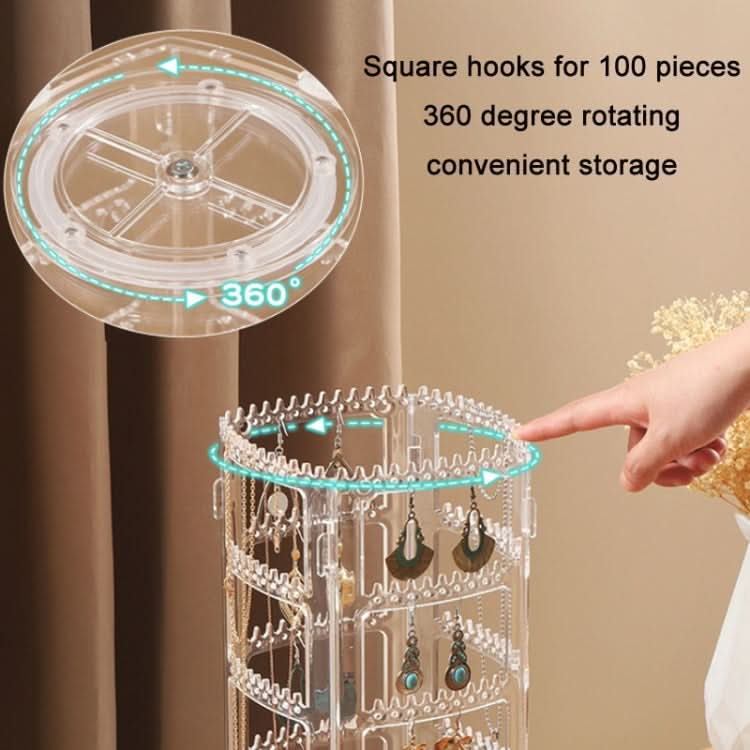 Multi-layer Rotating Earrings Storage Display Rack Reluova