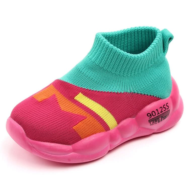 D2232 Breathable Baby Walking Shoes Fly Woven Mesh Children Casual Shoes Reluova