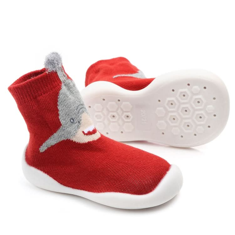 D2201 Children Cartoon Tube Floor Socks Knitted Soft Bottom Baby Shoes Socks Reluova