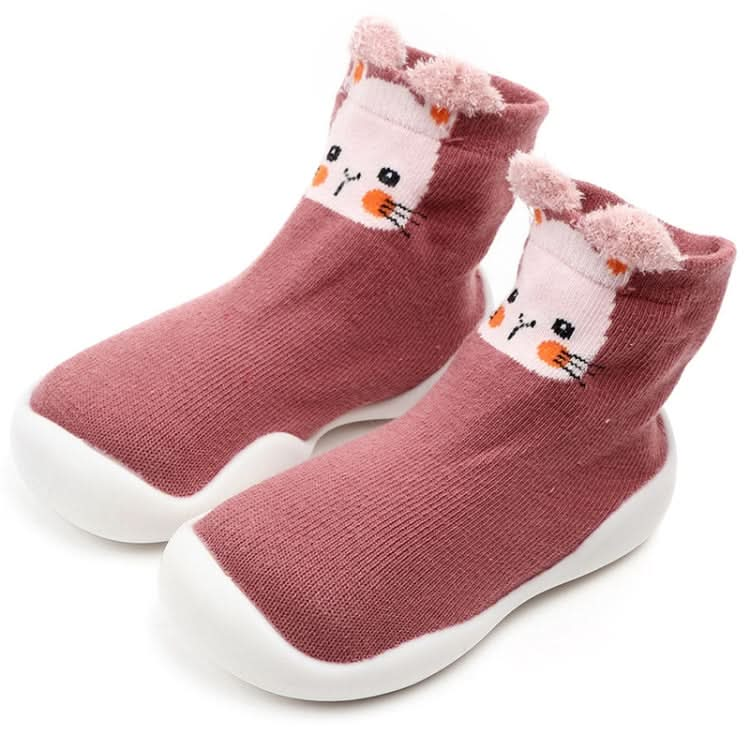 D2201 Children Cartoon Tube Floor Socks Knitted Soft Bottom Baby Shoes Socks Reluova