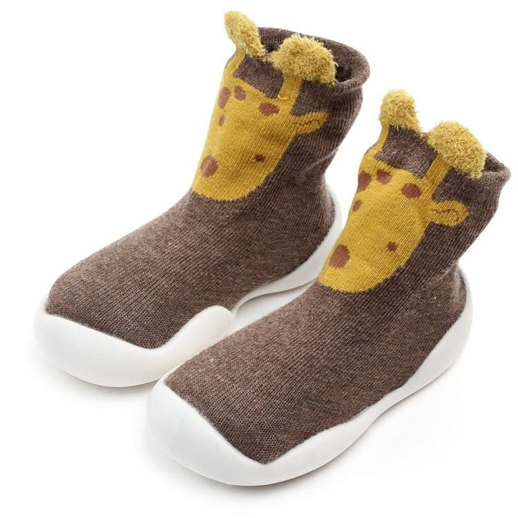 D2201 Children Cartoon Tube Floor Socks Knitted Soft Bottom Baby Shoes Socks Reluova