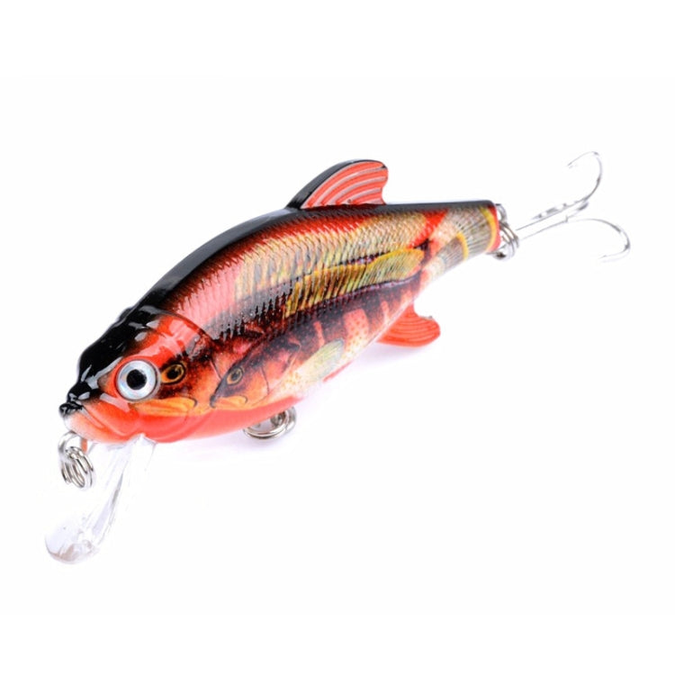 LB72 8cm/10.9g Lure Painted Floating Bionic Lure Rattle Pearl False Lure