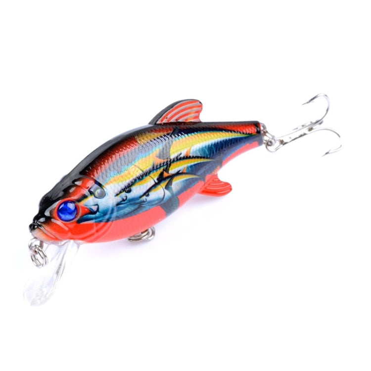 LB72 8cm/10.9g Lure Painted Floating Bionic Lure Rattle Pearl False Lure Reluova