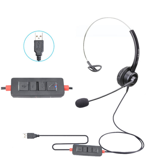 VT200 SIngles Ear Telephone Headset Operator Headset With Mic,Spec: Reluova