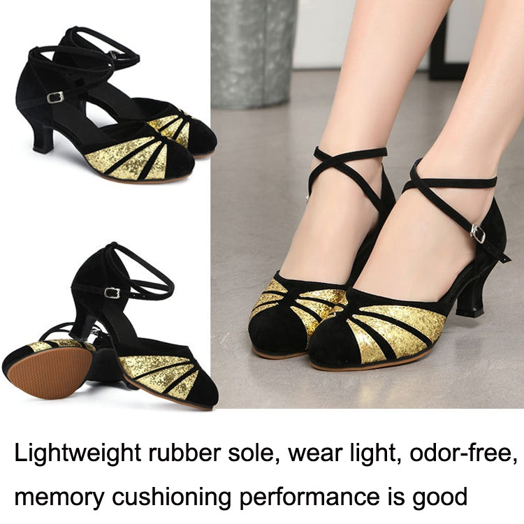 Soft Bottom Female Latin Dance Shoes Summer Sandals, Series 2