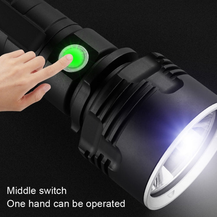 Strong Light Outdoor Waterproof Camping Aluminum LED Flashlight, Style: My Store