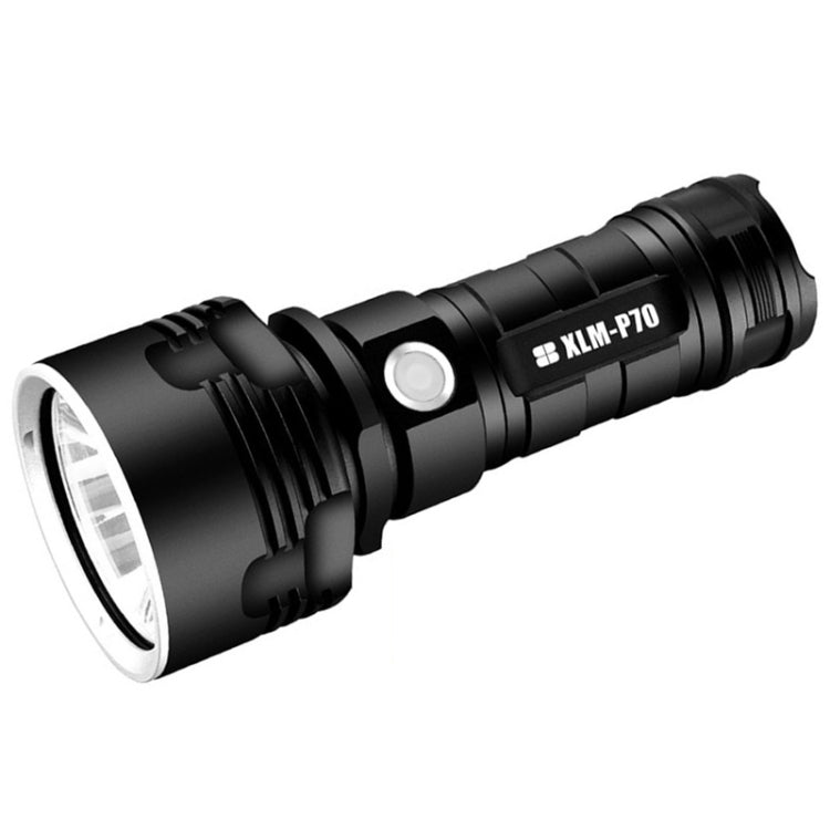 Strong Light Outdoor Waterproof Camping Aluminum LED Flashlight, Style: My Store