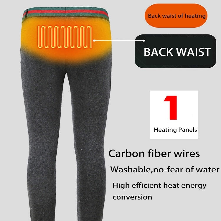 USB Electric Heating Thickening Warm Bottoming Pants