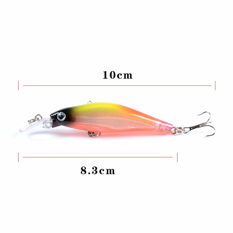 M0137 8cm/6.3g Submerged Mino Roadrunner Bait Bionic Plastic Hard Bait