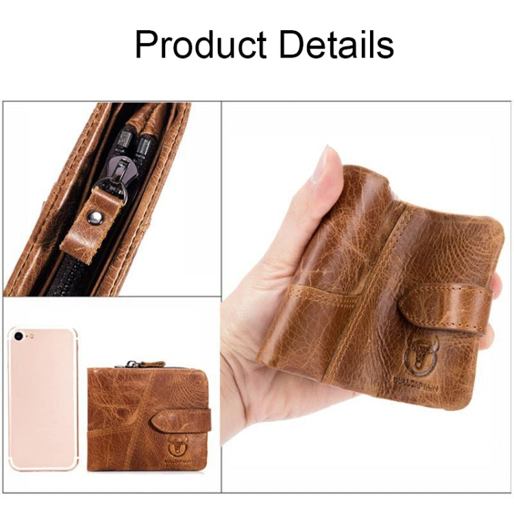 BUFF CAPTAIN 01 Multifunctional Detachable Vintage Leather Buckle Horizontal Wallet My Store