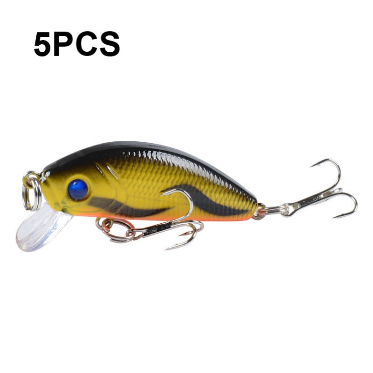 5 PCS M0081 5cm 3.6g Bionic Lure Mino Plastic Hard Lure-Reluova